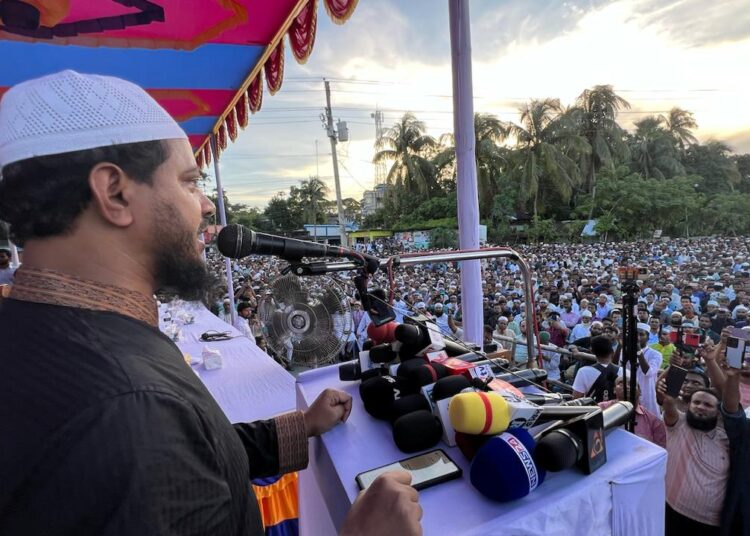 বাউফলে জামায়াতের বিশাল শান্তি ও সম্প্রীতি সমাবেশ অনুষ্ঠিত