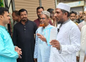 ডেমরা মধ্য থানার উদ্যোগে গনসংযোগ কার্যক্রম পরিচালিত