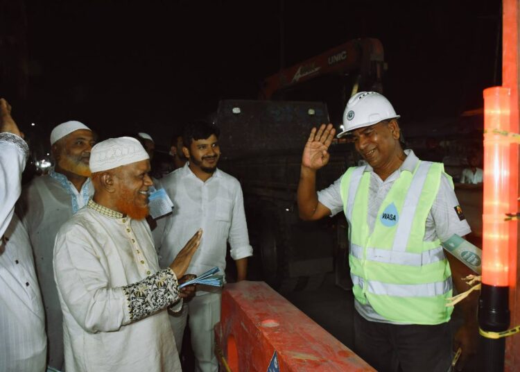 রাজধানীর সবুজবাগ-মুগদা জোনে জামায়াতে ইসলামীর কেন্দ্র ঘোষিত দাওয়াতী গণসংযোগ